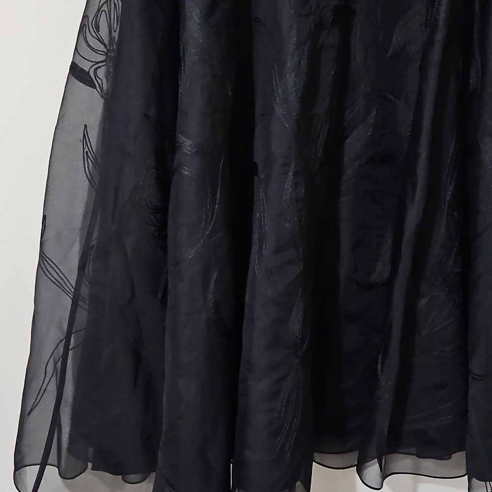 Ellen Tracy Chiffon Ballgown Skirt - Picture 7 of 11